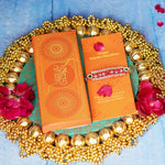 Stonework Red Stunning Rakhi