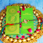 Elegant Multicoloured Ganpati Rakhi