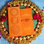 Alluring Veera and Beads Rakhi