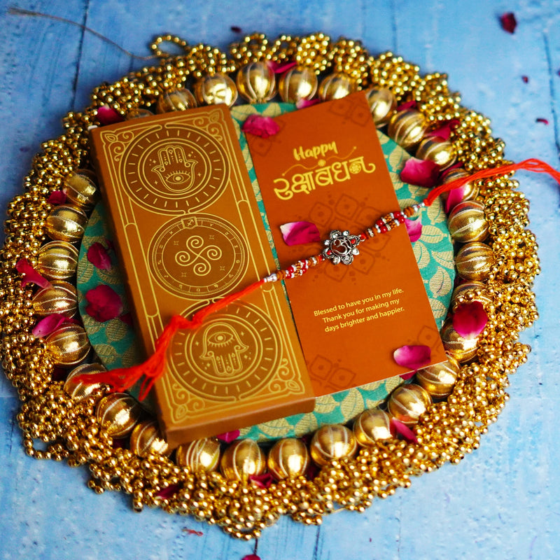 Designer Om Colourful Rakhi