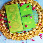 Blue Vibrant Blooming Rakhi