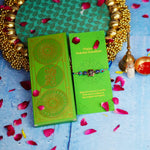 Blue Vibrant Blooming Rakhi
