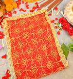 Divine Red Mata Chunri 26 x 10 Inch |16g
