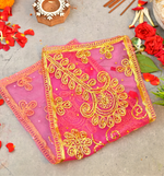 Divine Pink Mata Chunri 17 x 7 Inch | 12g