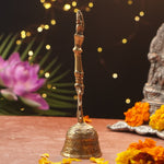 Ganesha Pure Brass Decorative Pooja Bell - Collector's Item