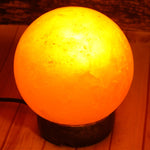 Globe Shaped Himalayan Pink Salt Lamp