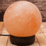 Globe Shaped Himalayan Pink Salt Lamp