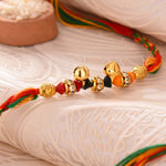 Gorgeous Ghungroo and Stones Rakhi