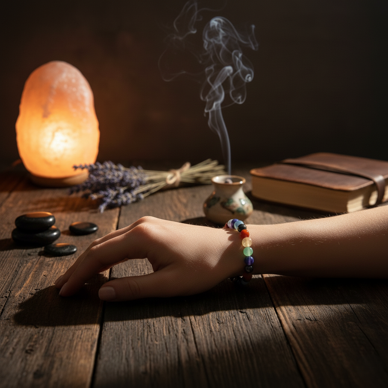 Seven Chakra Bracelet 8mm