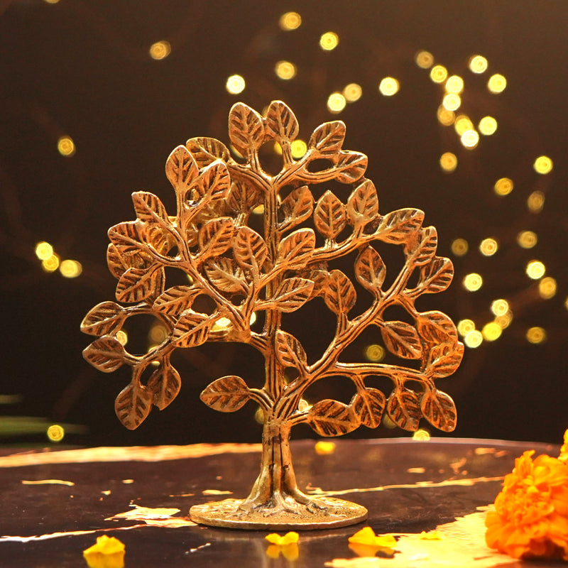 Beautiful Brass Kalpavriksha Tree for Home Decor and Gifting