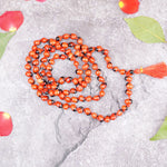 Natural Lal Gunja Mala for Lakshmi Pooja