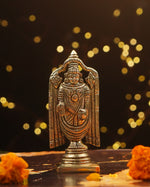 Lord Tirupati Balaji Statue in Antique Brass ( 5.5 Inches )