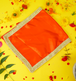 Satin/Silk Pooja Aasan | Narangi Puja Aasan |