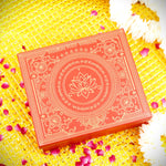 Red Gold Foiled Premium Festive Rigid Gift Box | 11" x 9" x 4 "