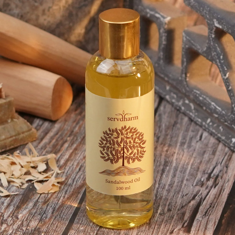 Pure Sandalwood Oil 100 ml | Puja Oil