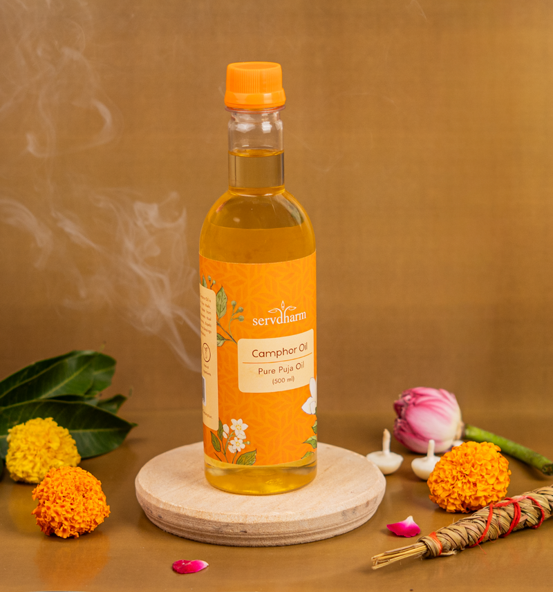 Camphor Pooja and Deepam Oil 500ml