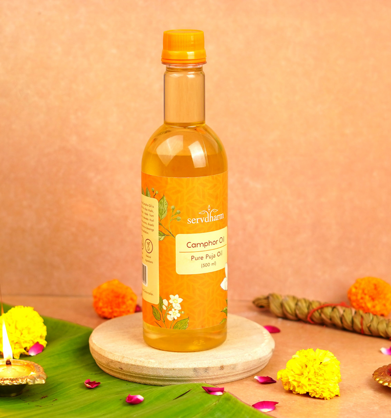 Camphor Pooja and Deepam Oil 500ml