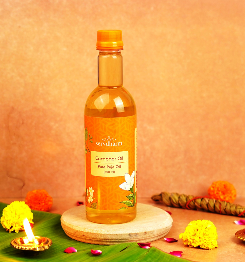 Camphor Pooja and Deepam Oil 500ml