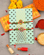 Ganesha & Mandala Rakhi - Pack of 2