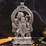 Silver Plated Shrinath Ji Idol 9"