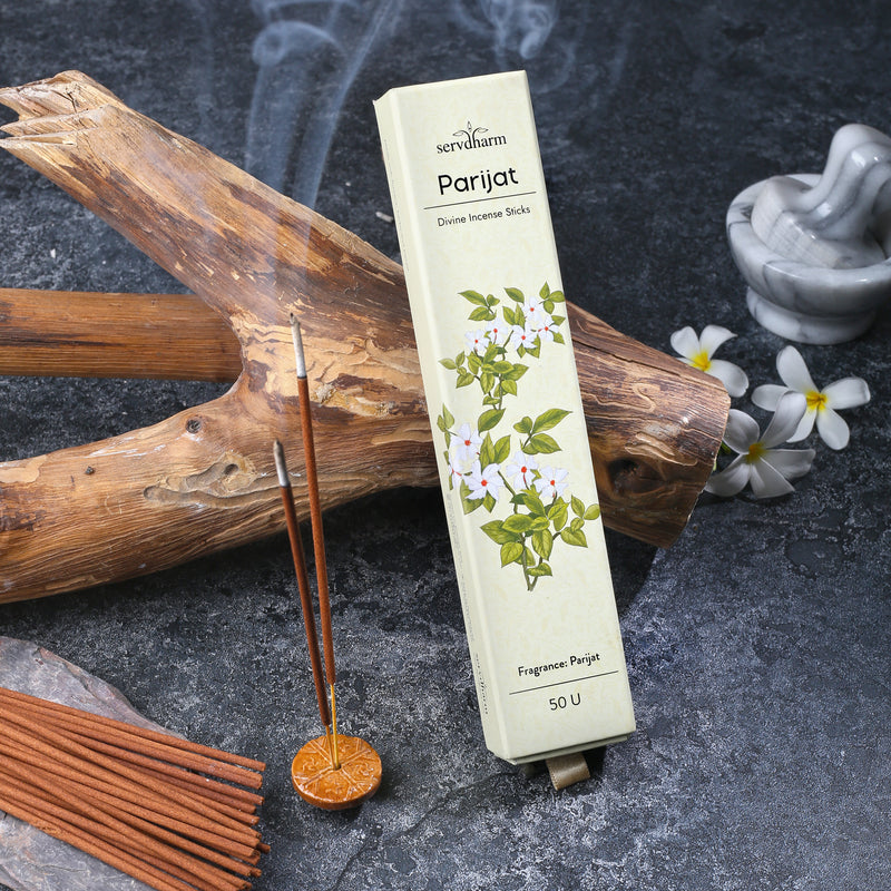Parijat Divine Incense Sticks | Fragrance : Parijat | Pack of 50