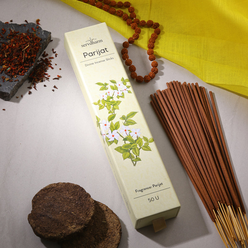 Parijat Divine Incense Sticks | Fragrance : Parijat | Pack of 50