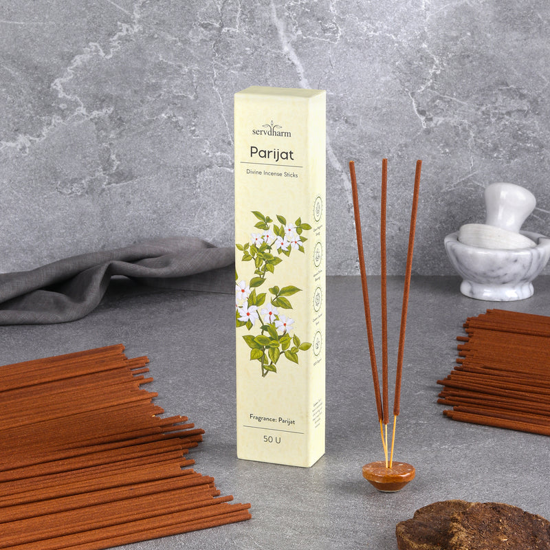 Parijat Divine Incense Sticks | Fragrance : Parijat | Pack of 50