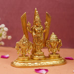 Lord Balaji with Shankh | Pure Brass | 755 Grams
