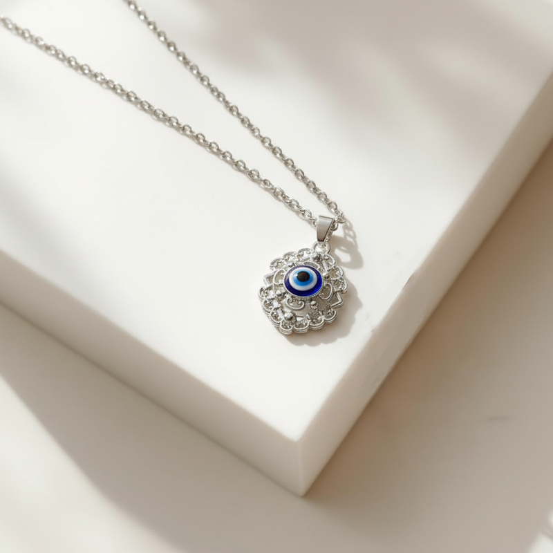 Evil eye Amulet Pendant with Chain