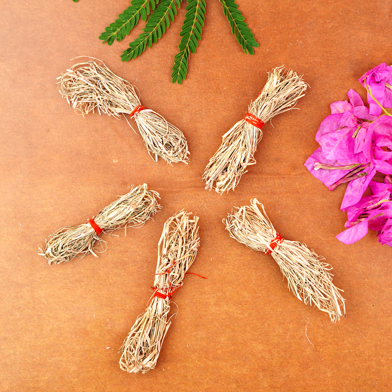 Dried Durva/Doob Grass- 5 pieces for Puja and Havan