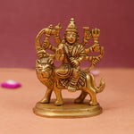 Mata Sherawali Divine Brass Idol for Pooja