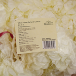 Artificial White Floral Garland/ Latkan Set of 2| Length: 4.5 ft