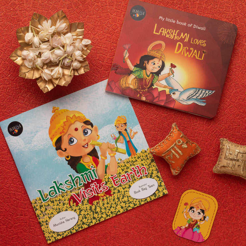 Diwali Books On Goddess Lakshmi For Kids (Set of 2)