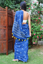 Aparajita - Handcrafted Mulmul Saree