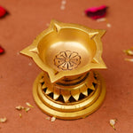 Brass Panchmukhi Diya For Aarti (3 Inch)