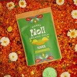 Herbal Gulal - Green (1Kg Pack) | Skin Friendly | Made of Flowers | Gift Pack for Holi x 3 Packs of 1 KG Each