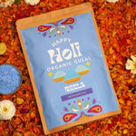 Herbal Gulal - Blue Organic Gulal (1Kg Pack), Skin Friendly | Certified Organic Gulal, Pack of 3