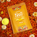 Herbal Gulal - Yellow (900 Grams Pack) | Pila Gulal | Value Pack of Organic Gulaal | Skin Friendly | Made of Flowers