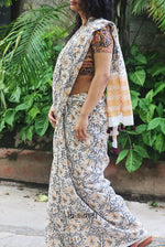 Gauri - Handcrafted Mulmul Saree