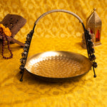 Gold & Black Rose Basket for Gifting