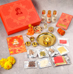 Hanuman Ji Pooja Samagri Box, Pack of 22, Premium Pooja Samagri for Hanuman Pooja