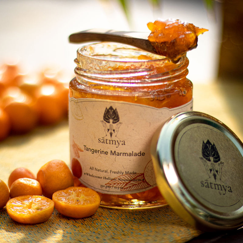 Tangerine Marmalade Jam Bottle