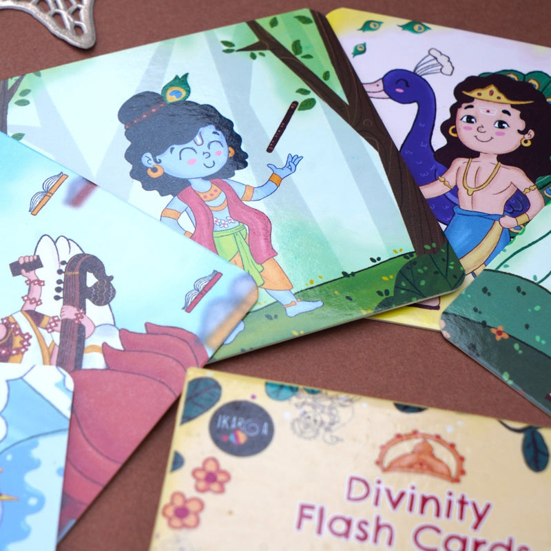 Hindu Divinity Flash Cards for Children