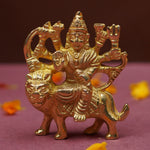 Divine Durga Mata Idol/ Brass Figurine | 2.5 inches Height