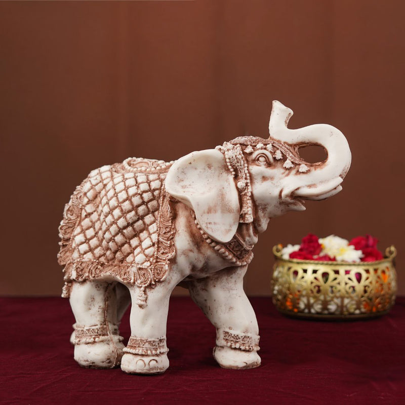 Decorative Polyresin Elephant Statue for Good Luck