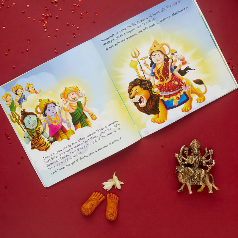 Durga And Mahishasura